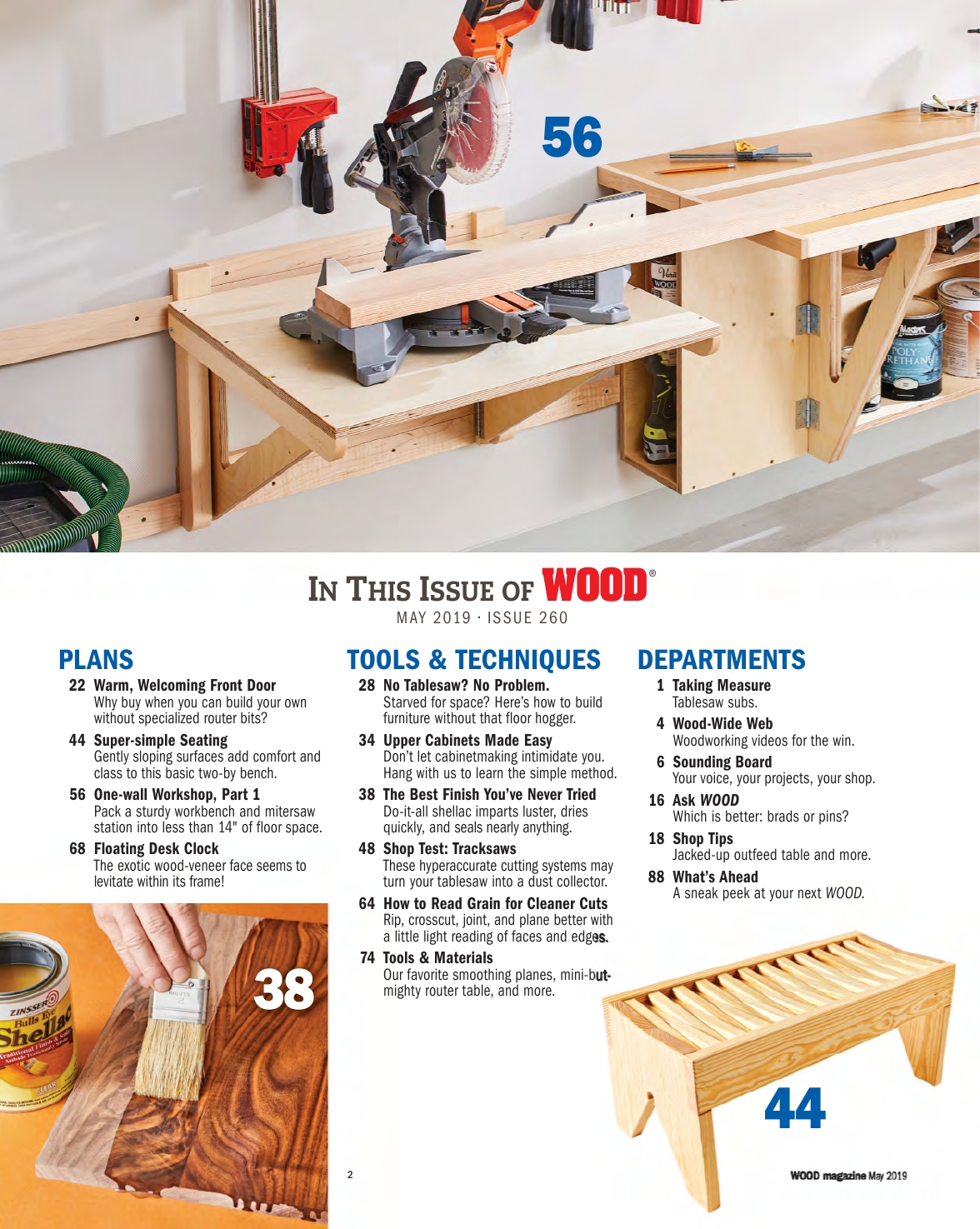 wood magazine第260期